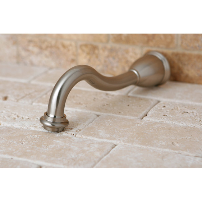 Robinet pour baignoire Kingston, Nickel brossé
