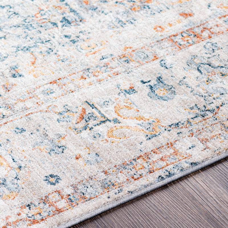 Oriental Indoor Rug, Rectangle 5' x 7'5"
