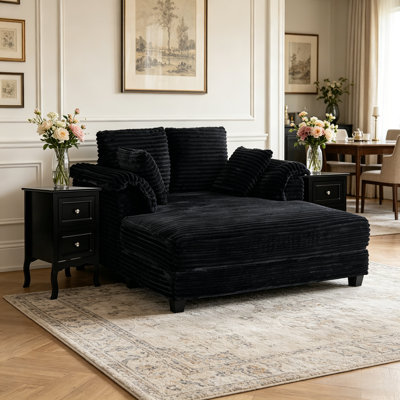 3 Piece Living Room Sets Sofa Sofa Bed & Drawer End Table