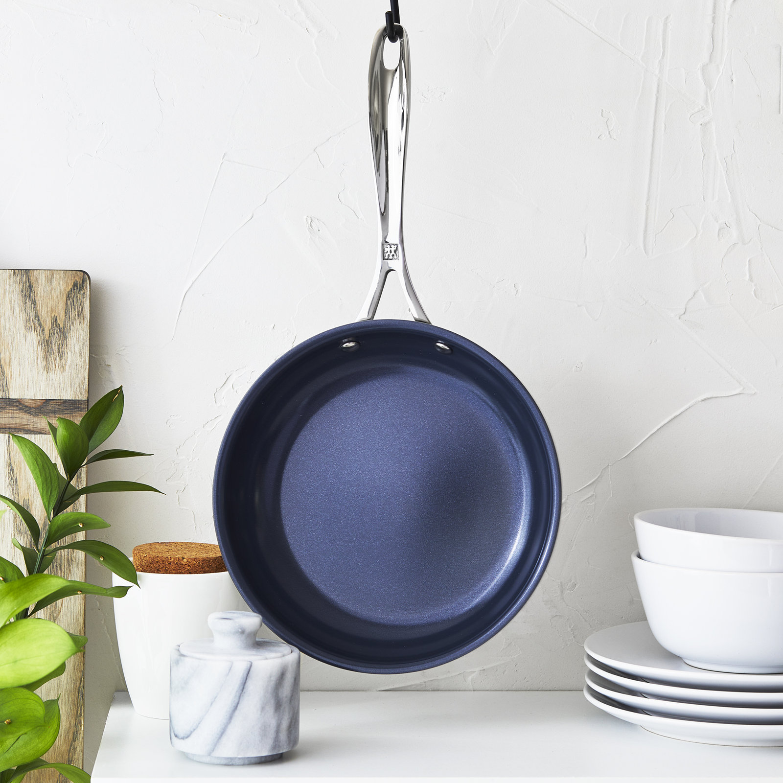 ZWILLING Clad CFX Ceramic Frying Pan, 8"