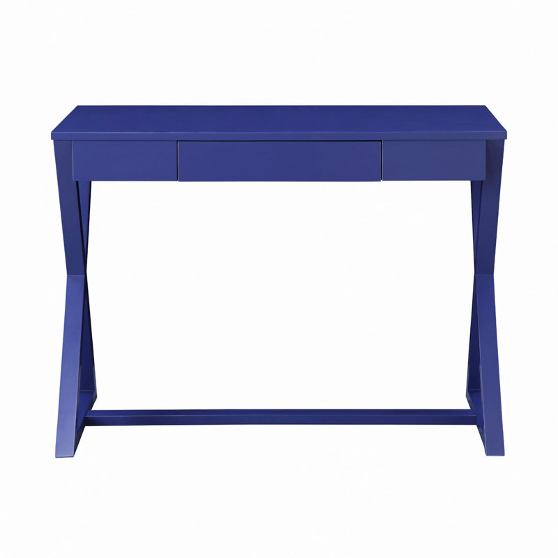 Bureau d'écriture rectangulaire avec 1 tiroir