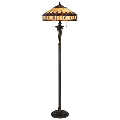 Fernandito 61'' Black Traditional Floor Lamp