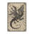 Soft Plush Dupras Dragon Rider Warrior Posh & Luxe Starburst Area Rug in Beige – Gray Binding-928795576