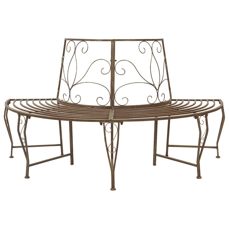 Outdoor Bench, Antique White