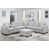 Velours gris clair