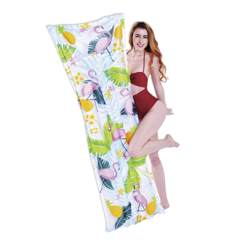 Inflatable Pink Flamingo Swimming Pool Float - 72"
