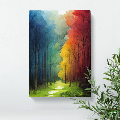 Forest Heart - Wrapped Canvas