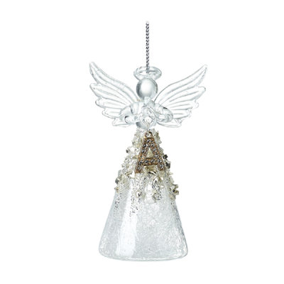Mcdaniel 9cm Glass Hanging Figurine Ornament