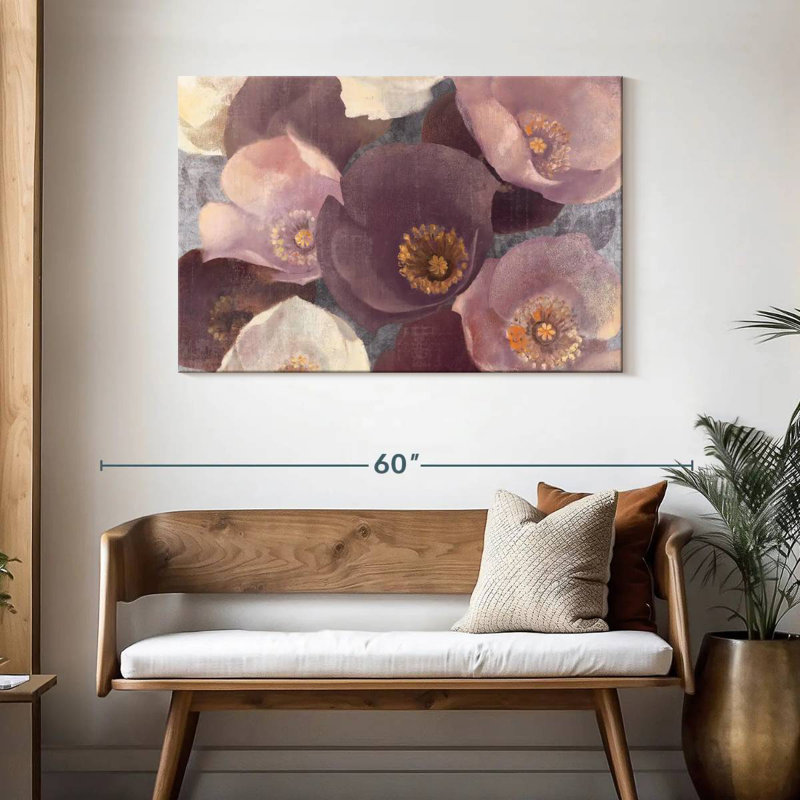 Harnek Eventide Plum, 30" H x 45" W