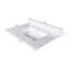 Comptoir de salle de bain 31 pouces à effet marbre blanc avec lavabo encastré rectangulaire, trous de robinet pré-percés et dosseret de 4 po de hauteur - comptoir en pierre frittée Bianco Carrara Venato