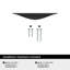 Current 3 inch (76mm) Centre-to-Centre Matte Black Cabinet Pull - 10 Pack-111778547-111778548