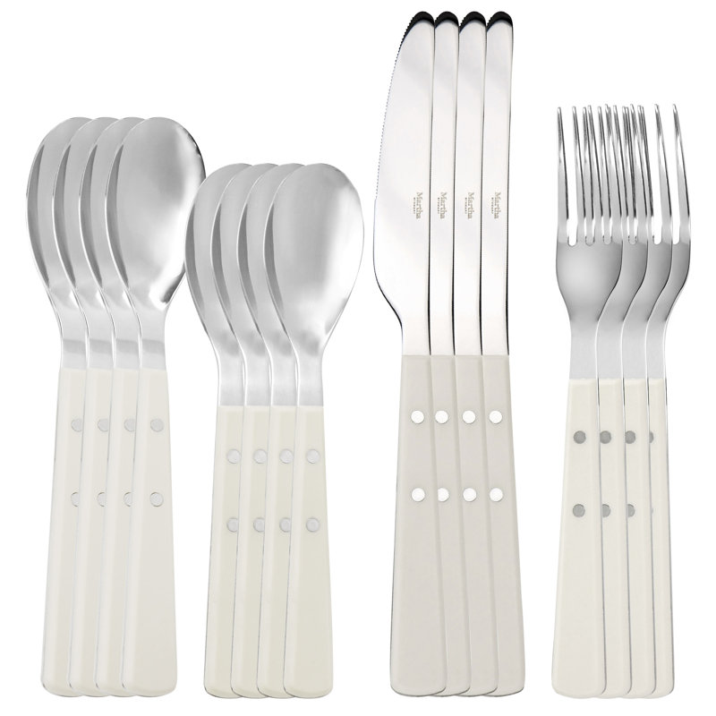 Martha Stewart Garden Cottage 16 Piece Flatware Set, Service for 4