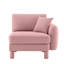 Canapé Lucas RSF avec coussin polyester - rose-430234657