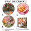 Coucher de soleil avec pivoines assorties I - Art mural assorti-1920823071-1920823070-1920823064