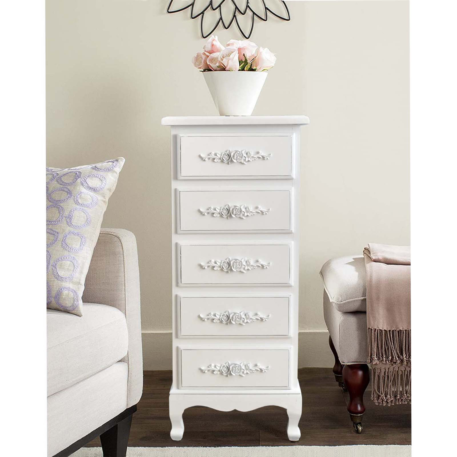 One Allium Way® Irina 5 Drawer Accent Chest & Reviews | Wayfair