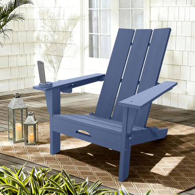 Chaise Adirondack pliante pour l'extérieur 