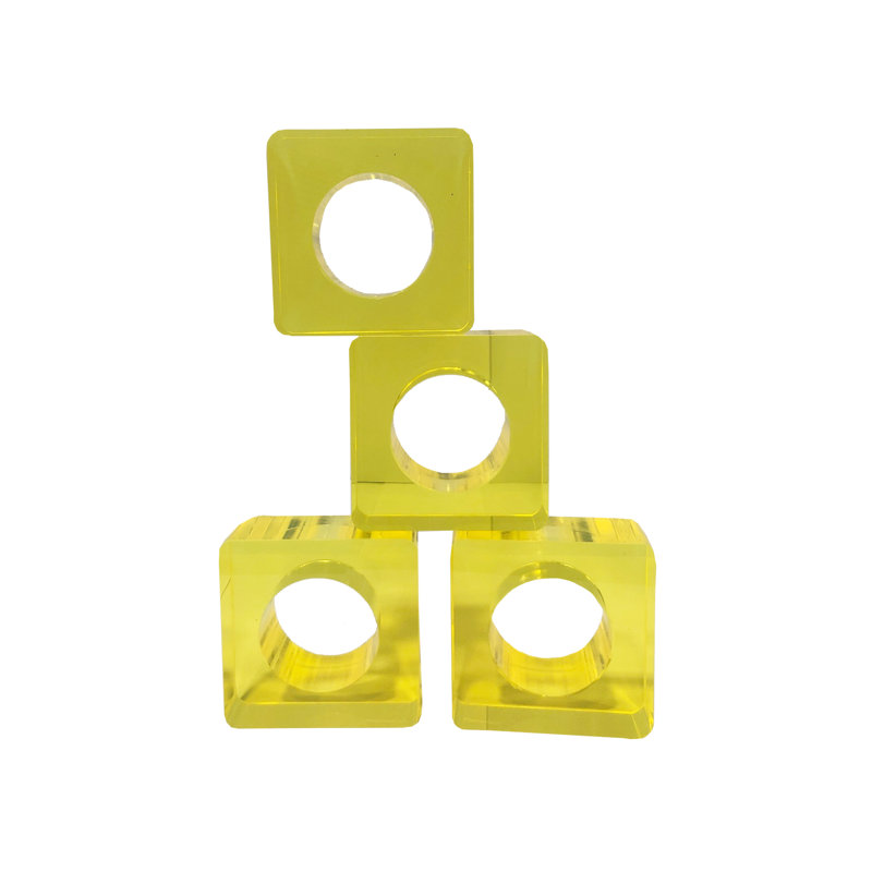 Rond de serviette, Jaune