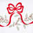 Merlyn Embroidered Leaves and Bows Tablecloth