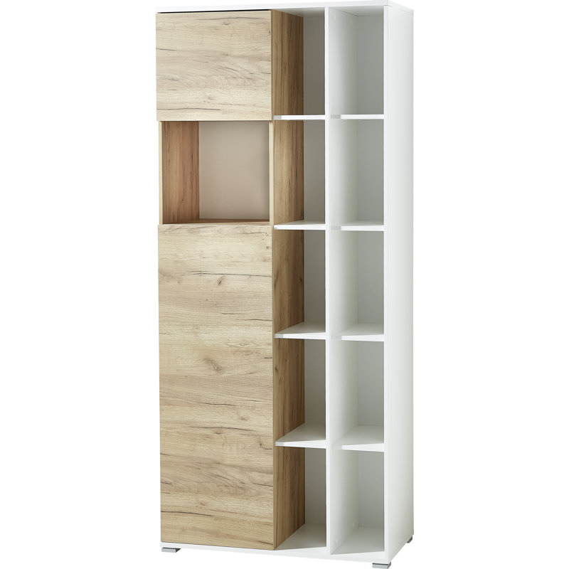 Kiesel 196.1cm H x 85cm W Standard Bookcase
