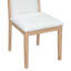 Ensemble de chaises de salle à manger de style rétro avec 4 chaises rembourrées pour la salle à manger et le salon-618035085