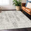 Tapis intérieur / extérieur ivoire lavable à la machine 2 pi 6 po x 3 pi 10 po Maliana ACN868-96071144