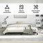 Structure de lit Strath vidaXL, base de lit tapissier en similicuir, sans matelas-1817044537-1817044517