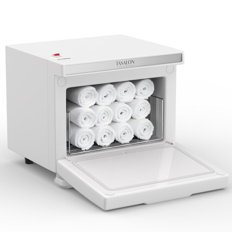 Armoire chauffante pour serviettes 8L, Blanc