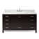 Grevera 61'' Single Bathroom Vanity with Carrara Marble Top