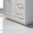 Candrice 36'' Single Bathroom Vanity with Carrara Marble Top-292694962-363862628