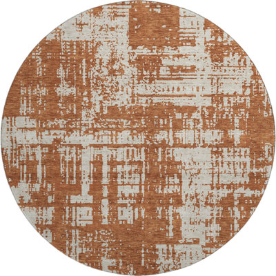 Premium Machine Washable Prisco Paprika Rug
