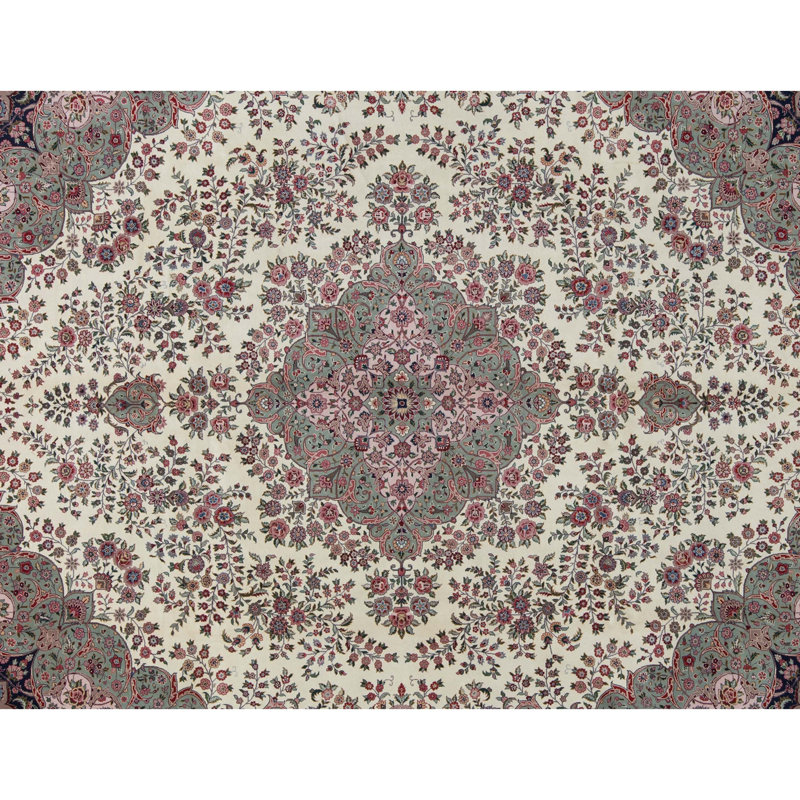 Jahan One-of-a-Kind Rectangle 12' X 15' Hand Knotted Area Rug