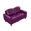 Causeuse en similicuir 58 po-130053908