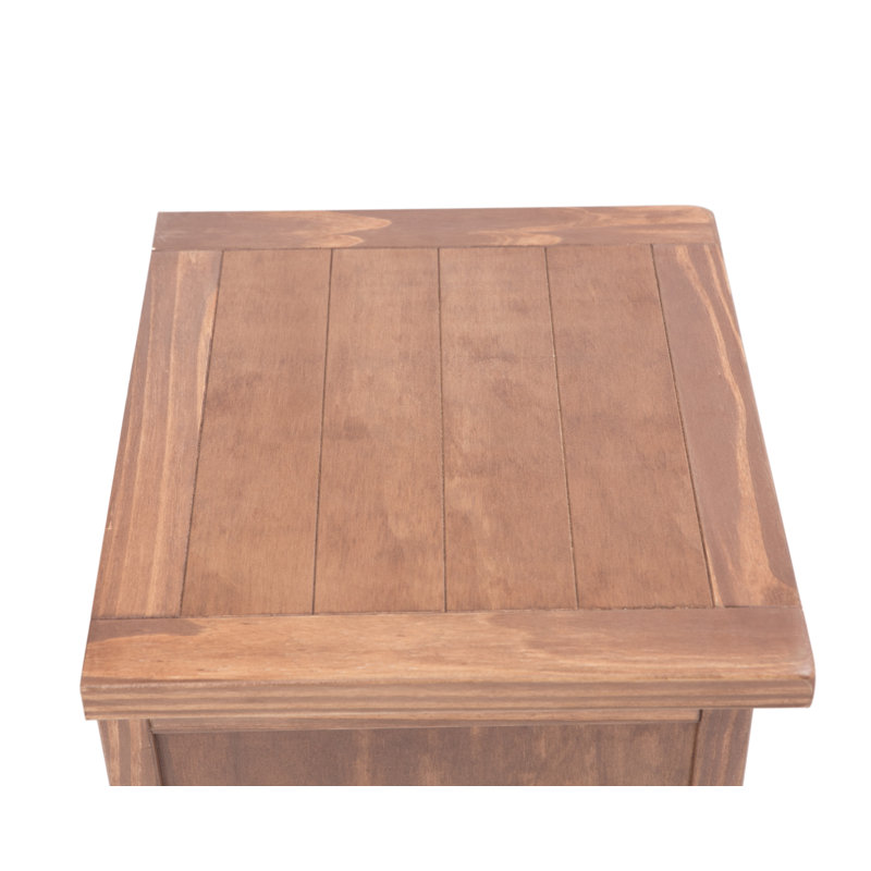 Piccadilly 45cm W Plywood / Laminate Board Bedside Table