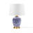 Blue Ceramic Ginger Jar Table Lamp