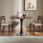 Medieval-style round dining table-110949321