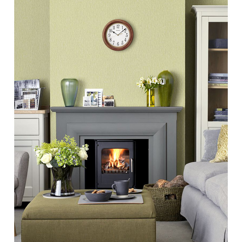 QXA522BLH Wall Clock, Brown