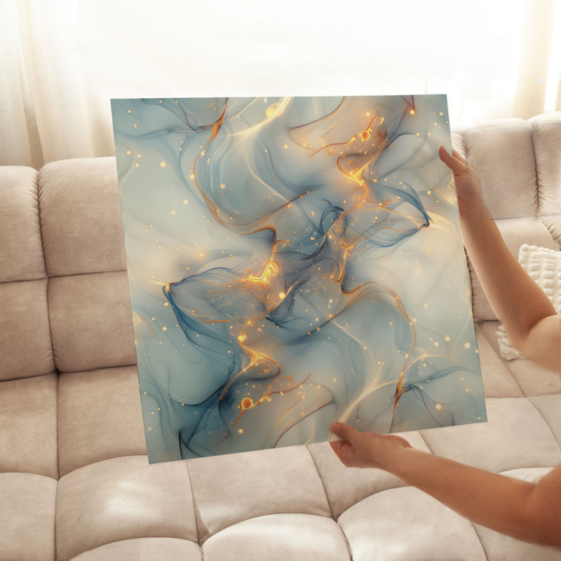 «Abstract Abstract Dreams I», reproduction d'art moderne sans cadre, H 14 po x l 14 po
