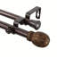 Ensemble de tringle à rideaux double et quincaillerie pour fenêtre d’angle Gravesend-1576499539-1576499542