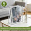 Ensemble de 6 porte-revues en acrylique, organisateur de bureau transparent avec poignées pour le rangement vertical de documents, fournitures scolaires pour le bureau à domicile, support de dossier de bureau