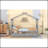 Wooden House Bed With Drawers-1386379613