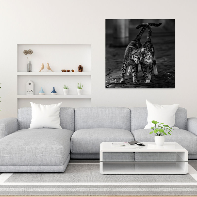 Art contemporain contemporain, H 36 po x l 36 po