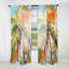Palmier Palm VII - Rideau floral obscurcissant palmiers et palmiers - 1 panneau-107831992