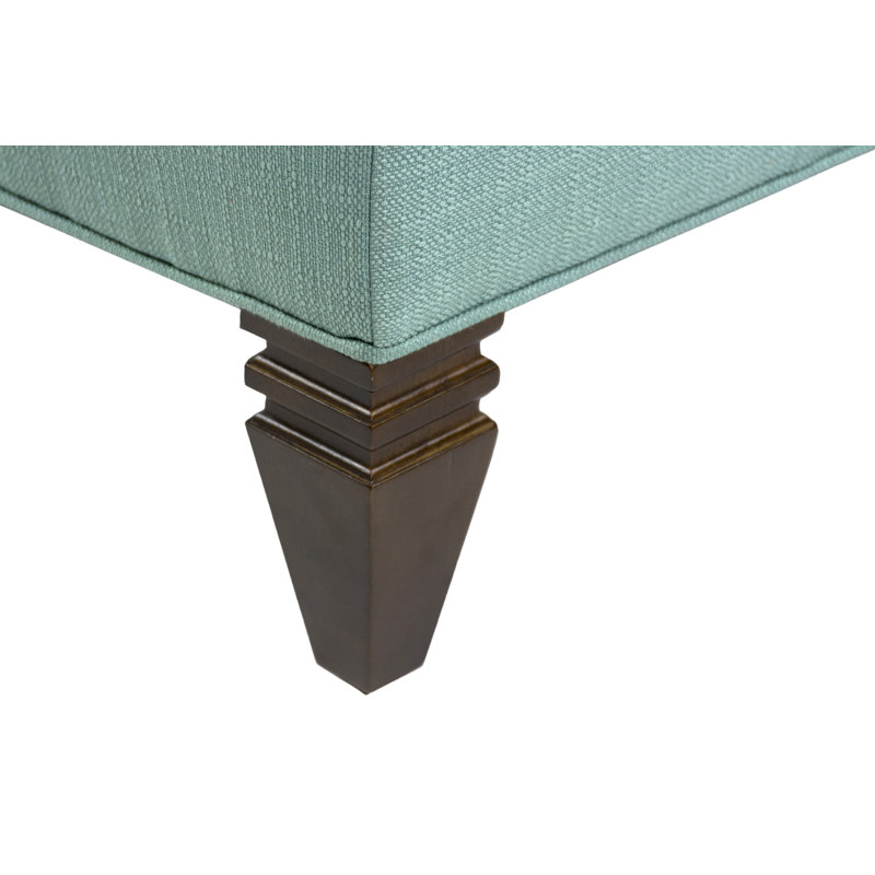 Hobson Upholstered Ottoman, Lagoon