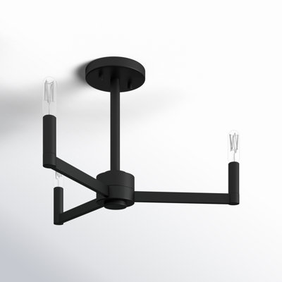 Patoma 3 Light Semi Flush Mount