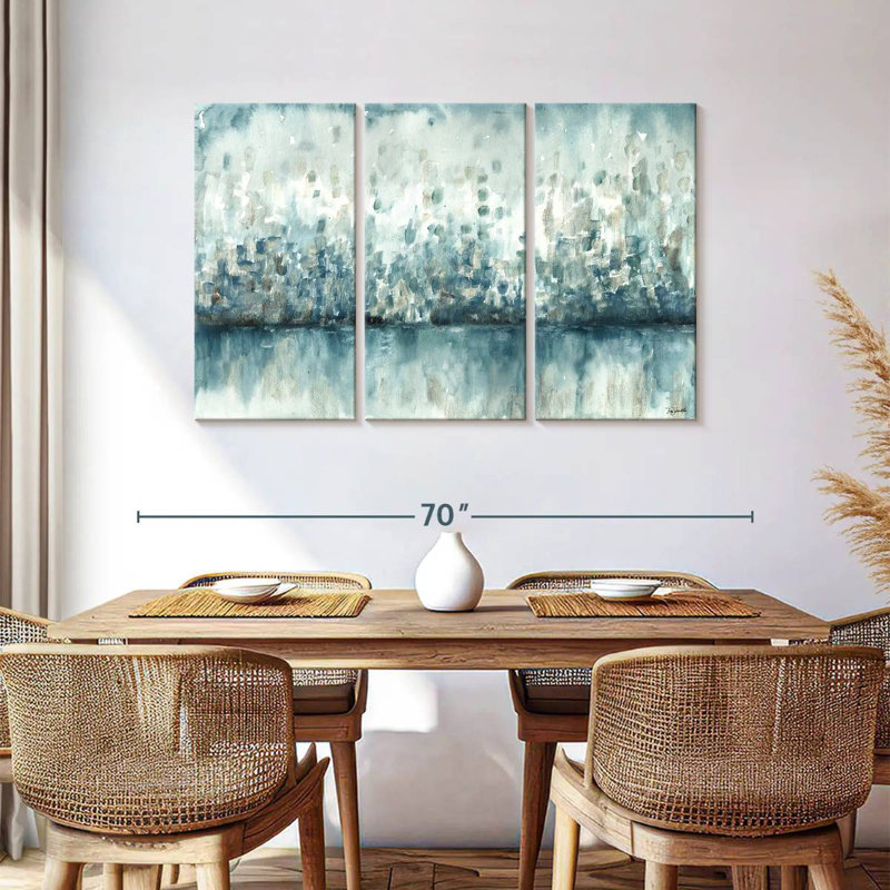 Avery Lakeside Abstract, 36" H x 57" W