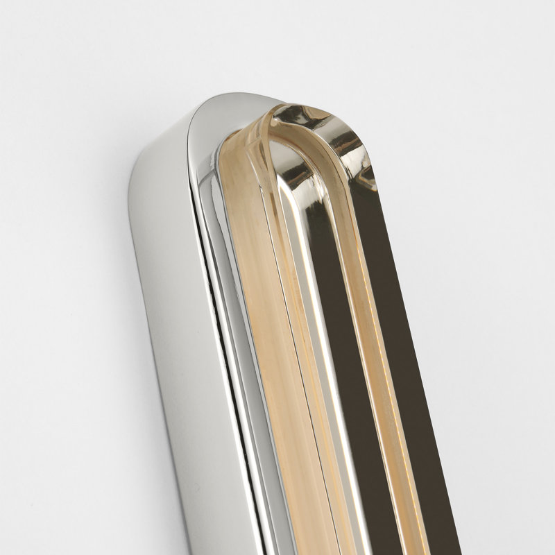 Emera 1 - Light LED Vanity Light, 36" H x 2" W x 1.4" D, Polished Nickel