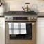 Cotton Stripe Waffle Tea Towel Kitchen Towel-1536527783