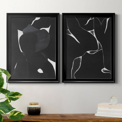 «Night Bloom I», reproduction encadrée de qualité supérieure, prête à être accrochée