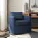 Nicha Modern Slipcovered 360-Degree Swivel Chair