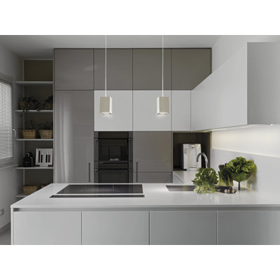 1 - Light LED Square/Rectangle Pendant